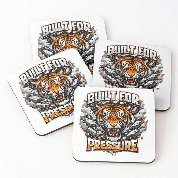 Item preview, Built For Pressure Tiger Streetwear T-Shirt designed and sold by Atharva-threads.