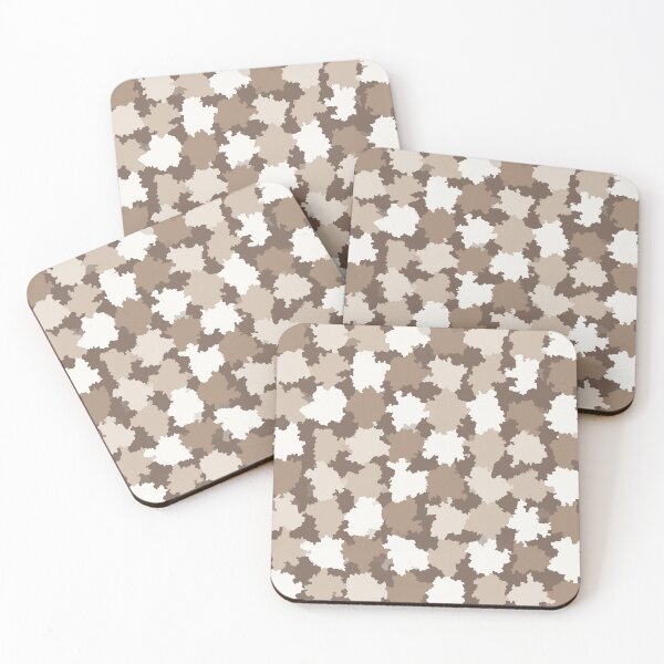Item preview, Neutral Earth Tone Abstract Patchwork Design  designed and sold by PatternTitan.