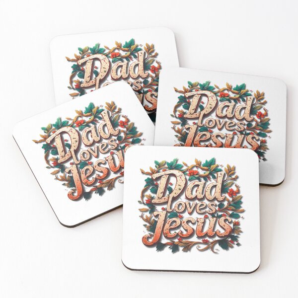 Item preview, Dad loves Jesus designed and sold by Jsw-speedartja.