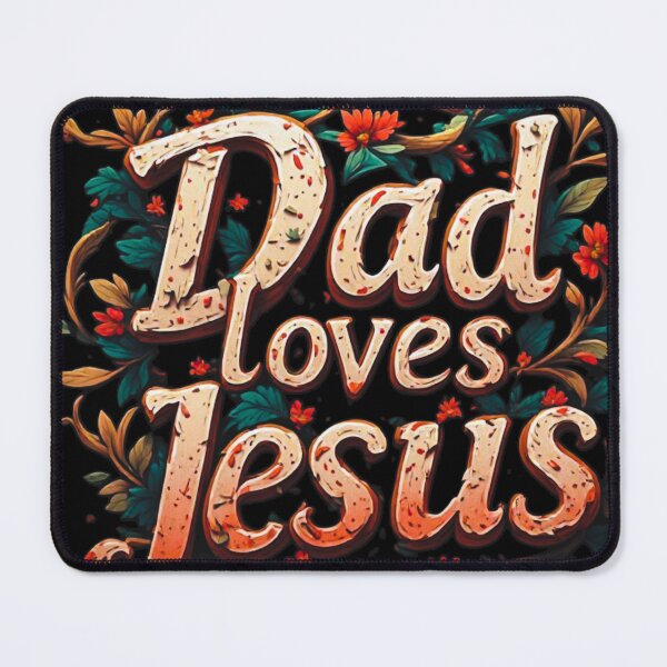 Item preview, Dad loves Jesus designed and sold by Jsw-speedartja.