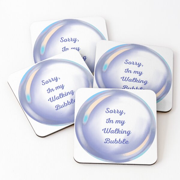 Item preview, Sorry, in my walking bubble designed and sold by serenebookworm.