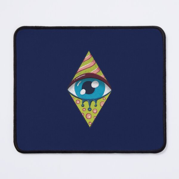 Item preview, Evil Eye - Imaginary Visual Green designed and sold by Mystic Eye Loom Studio .