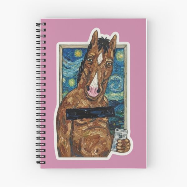 Item preview, Bojack Horseman: Starry Night Selfie Impressionism designed and sold by StudioIzmir.