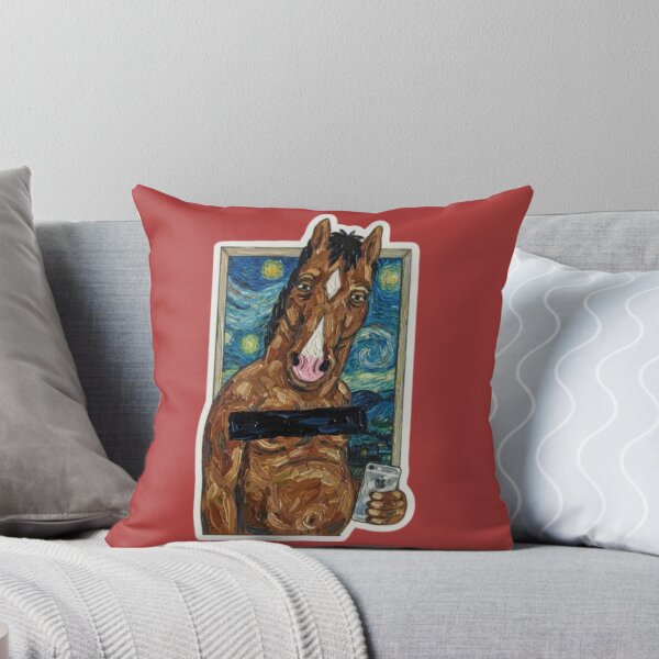 Item preview, Bojack Horseman: Starry Night Selfie Impressionism designed and sold by StudioIzmir.