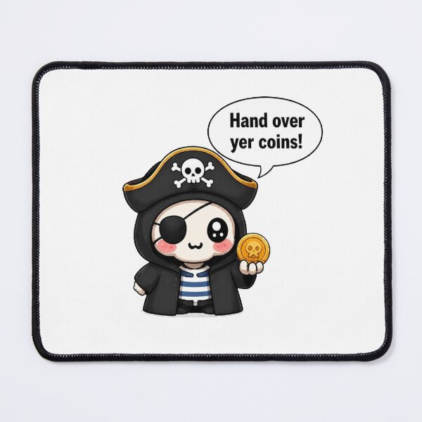 Item preview, Tiny Pirate – Hand Over Yer Coins! designed and sold by Icareis-Studios.