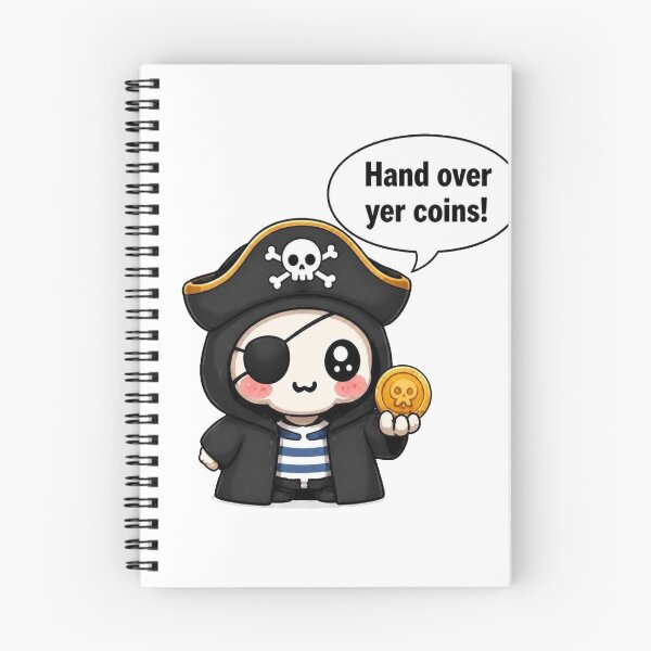 Item preview, Tiny Pirate – Hand Over Yer Coins! designed and sold by Icareis-Studios.