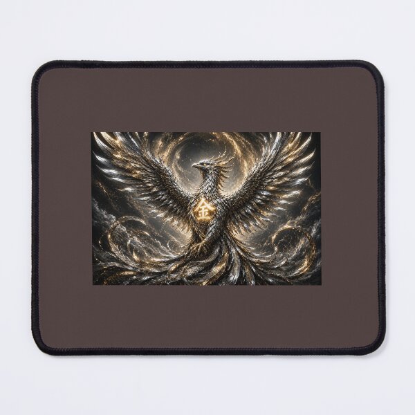 Item preview, Elemental Metal Phoenix designed and sold by Axokris.