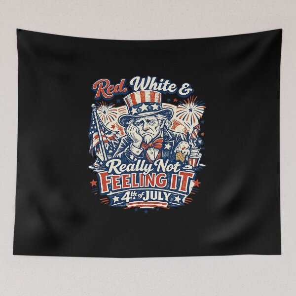 Item preview, Red White & Really Not Feeling It designed and sold by FANTASYoDarknes.