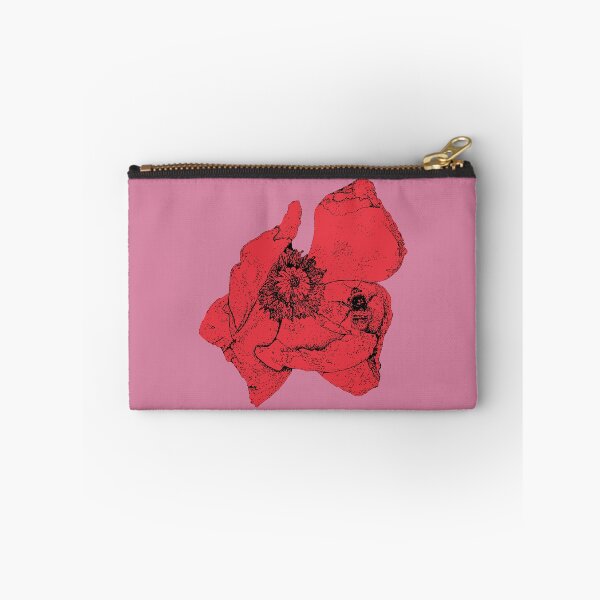 Item preview, Poppy and Bee - BG (#D6809F) and C1 (#E6313F) designed and sold by The Stippler Process.