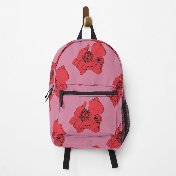 Item preview, Poppy and Bee - BG (#D6809F) and C1 (#E6313F) designed and sold by The Stippler Process.