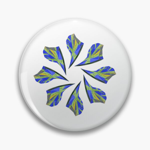 Item preview, Blue and green mandala designed and sold by Meo Design.