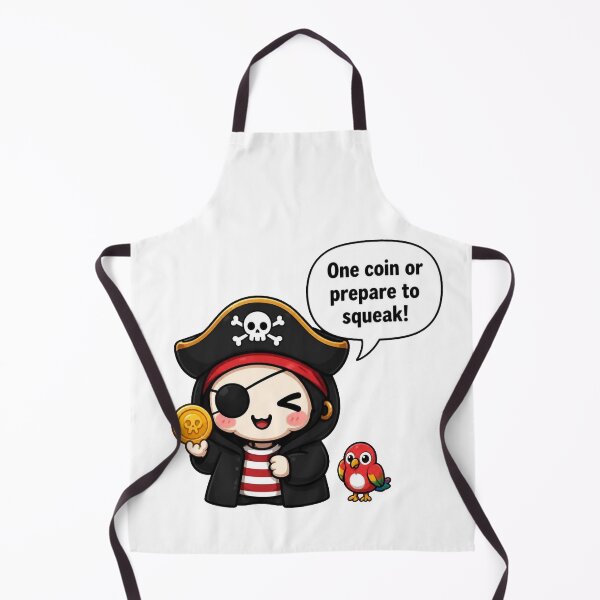 Item preview, Tiny Pirate – One Coin or Prepare to Squeak! designed and sold by Icareis-Studios.