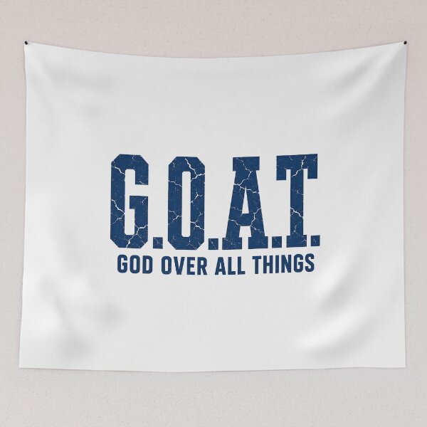 Item preview, G.O.A.T God Over All Thing designed and sold by zoes-ink.