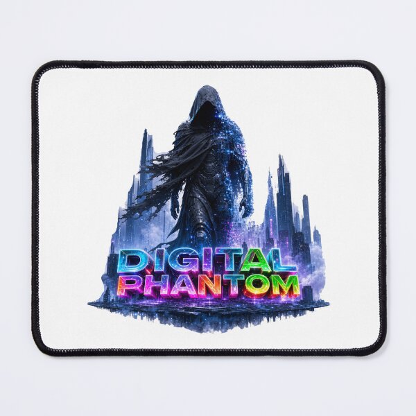 Item preview, Digital Phantom – Futuristic Cyberpunk Artwork designed and sold by THAMIM REALITY 2.0.