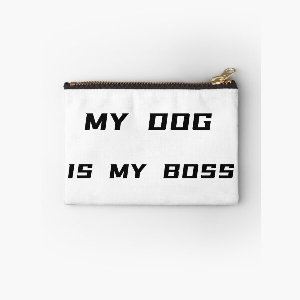 Item preview, My Dog Is My Boss T-Shirt – Funny Pet Owner Tee | Uncle Jichuan designed and sold by Uncle-Jichuan.