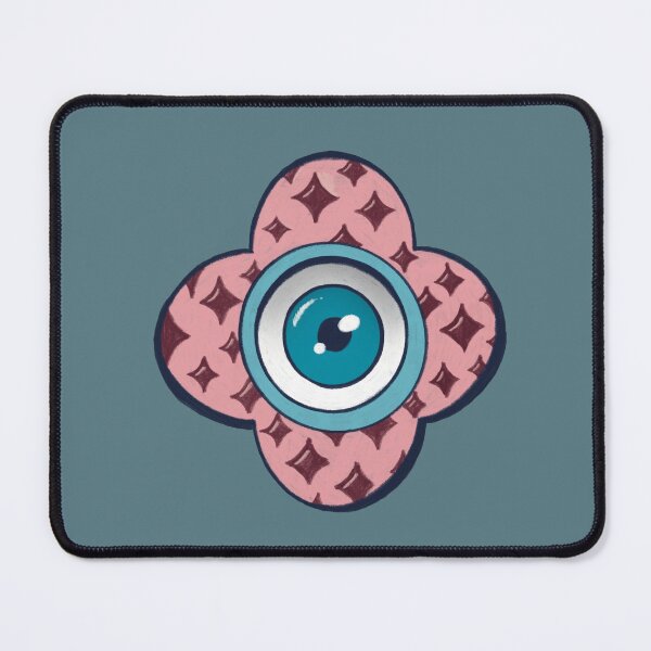 Item preview, Evil Eye - Imaginary Visual Pink designed and sold by Mystic Eye Loom Studio .