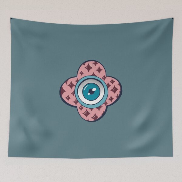 Item preview, Evil Eye - Imaginary Visual Pink designed and sold by Mystic Eye Loom Studio .