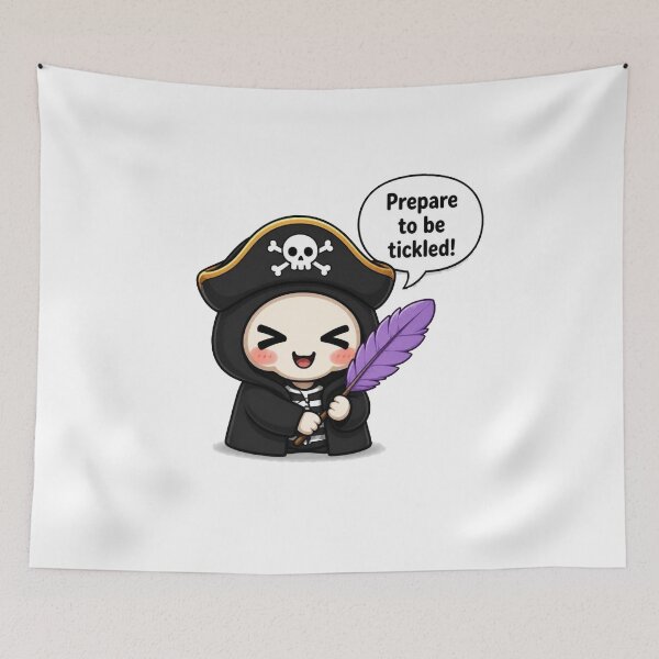 Item preview, Tiny Pirate – Prepare to Be Tickled! designed and sold by Icareis-Studios.