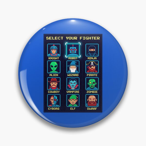 Item preview, 8 Bit Collection: "Fighter" designed and sold by HouseofRome.
