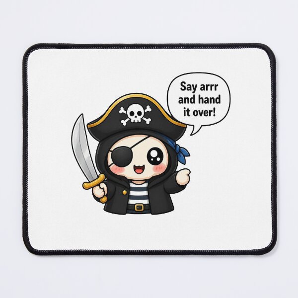 Item preview, Tiny Pirate – Say Arrr and Hand It Over! designed and sold by Icareis-Studios.