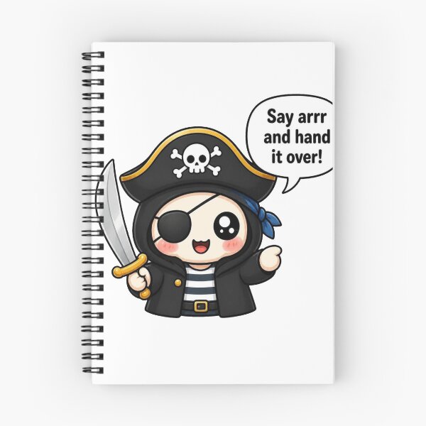 Item preview, Tiny Pirate – Say Arrr and Hand It Over! designed and sold by Icareis-Studios.