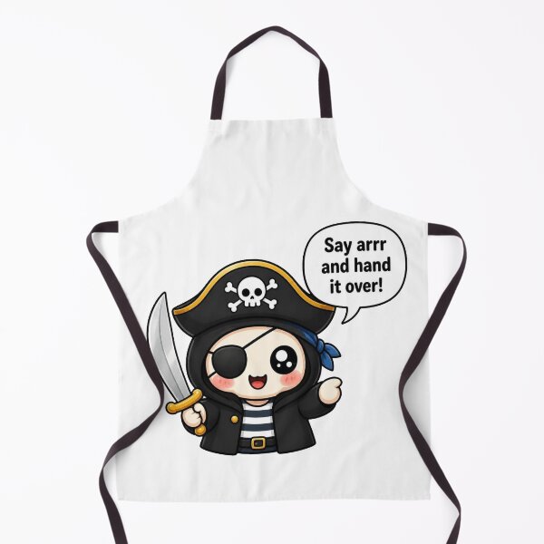 Item preview, Tiny Pirate – Say Arrr and Hand It Over! designed and sold by Icareis-Studios.