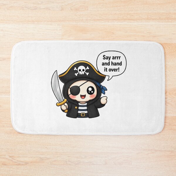 Item preview, Tiny Pirate – Say Arrr and Hand It Over! designed and sold by Icareis-Studios.