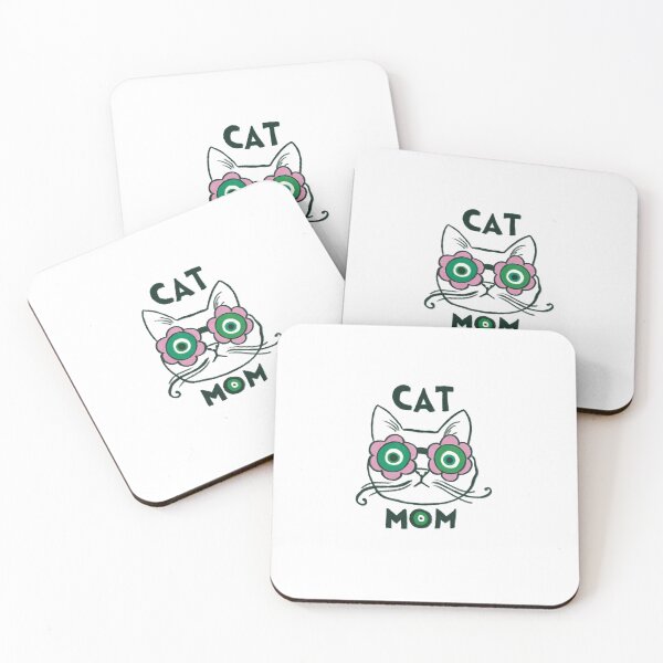 Item preview, Amulet - Cat Mom Green designed and sold by Mystic Eye Loom Studio .