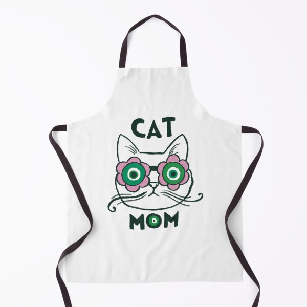 Item preview, Amulet - Cat Mom Green designed and sold by Mystic Eye Loom Studio .