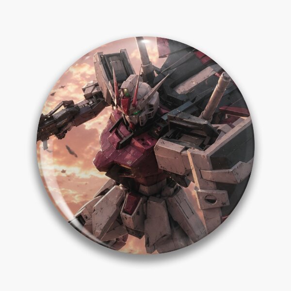 Item preview, Strike Rouge Gundam Battle at Sunset – Mobile Suit Gundam SEED Epic Mecha Artwork designed and sold by Dyan4.