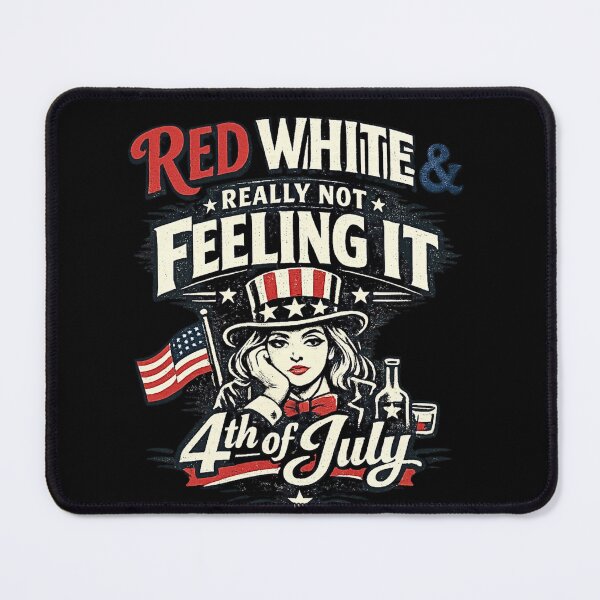 Item preview, Red White & Really Not Feeling It designed and sold by FANTASYoDarknes.
