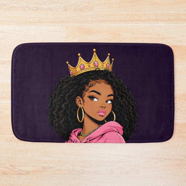 Item preview,  Black Queen with Golden Crown Melanin Magic designed and sold by Jankes88.