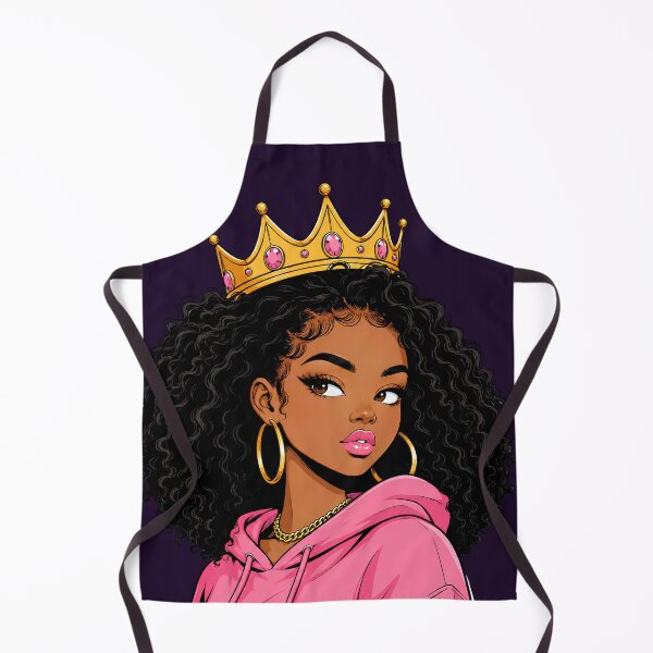 Item preview, Black Queen with Golden Crown Melanin Magic designed and sold by Jankes88.