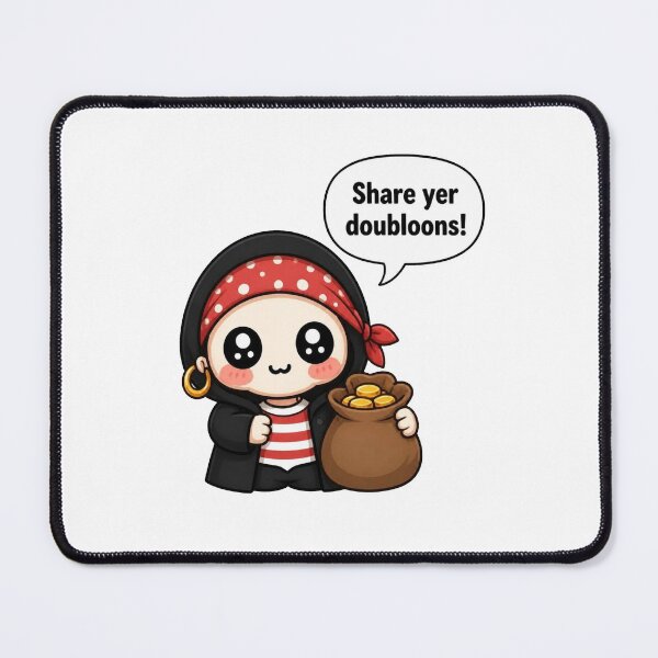Item preview, Tiny Pirate – Share Yer Doubloons! designed and sold by Icareis-Studios.