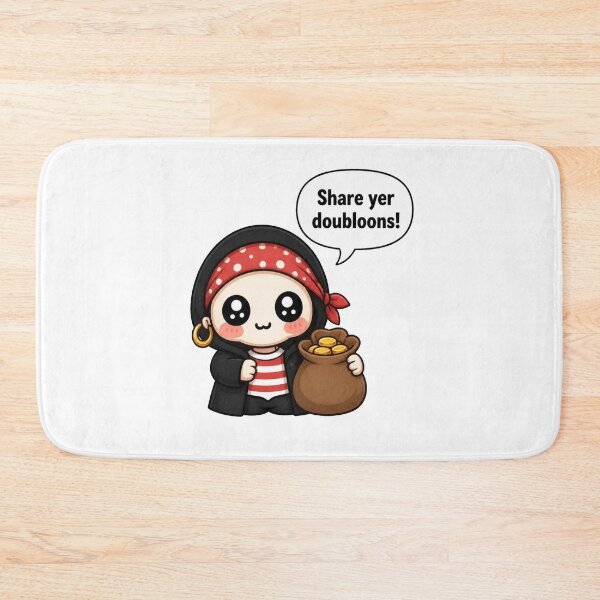 Item preview, Tiny Pirate – Share Yer Doubloons! designed and sold by Icareis-Studios.
