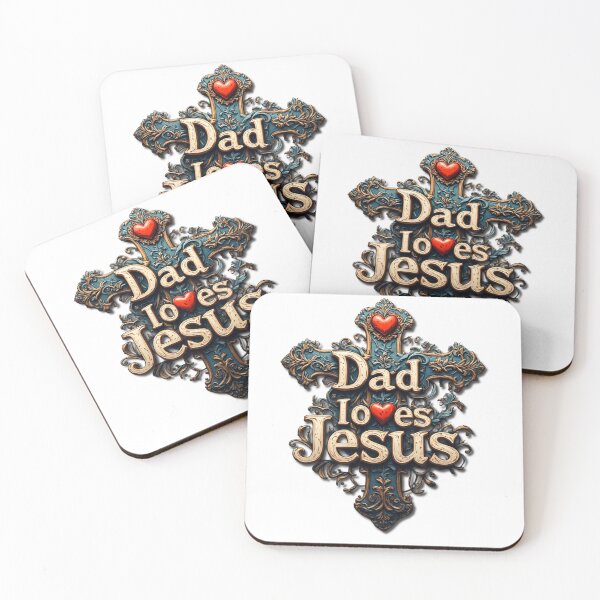 Item preview, Dad loves Jesus designed and sold by Jsw-speedartja.