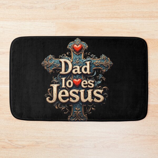 Item preview, Dad loves Jesus designed and sold by Jsw-speedartja.