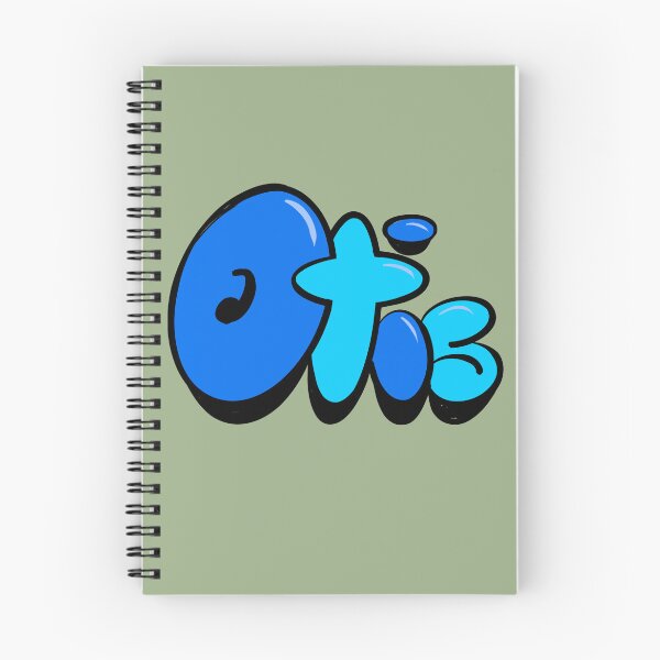 Artikelvorschau, Otis Blue Graffiti Bubble Letters Namensdesign entworfen und verkauft von Artonmytee.