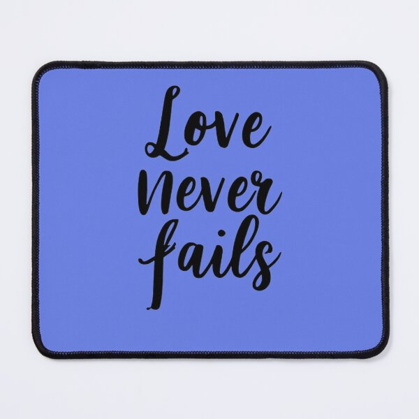Item preview, Love Never Fails designed and sold by TheDailyCross1.