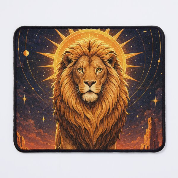 Item preview, Leo Zodiac Tarot Card V2 Illustration designed and sold by AHOK-lab.