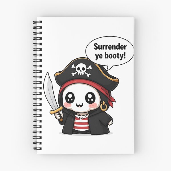 Item preview, Tiny Pirate – Surrender Ye Booty! designed and sold by Icareis-Studios.