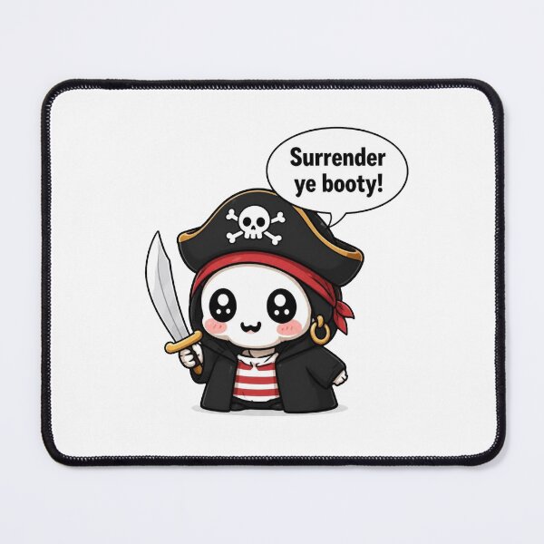 Item preview, Tiny Pirate – Surrender Ye Booty! designed and sold by Icareis-Studios.