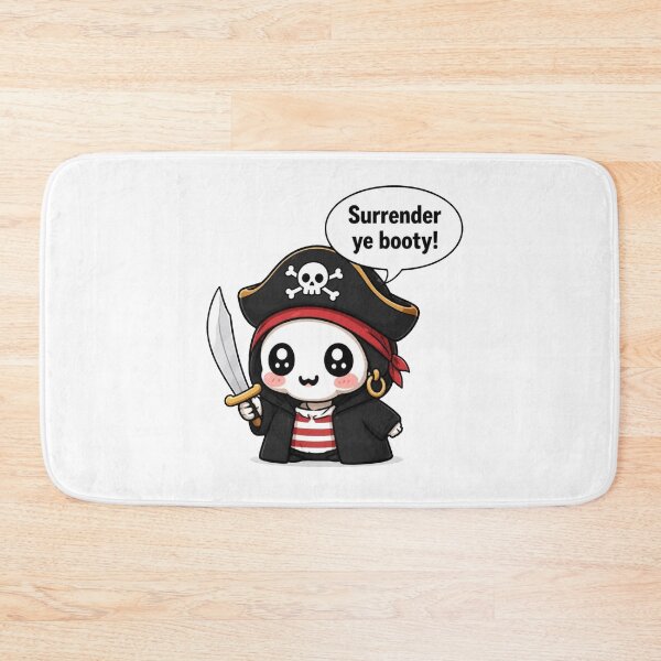 Item preview, Tiny Pirate – Surrender Ye Booty! designed and sold by Icareis-Studios.