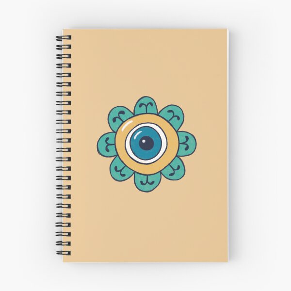 Item preview, Evil Eye - Protection Symbol Amulet Flower designed and sold by Mystic Eye Loom Studio .