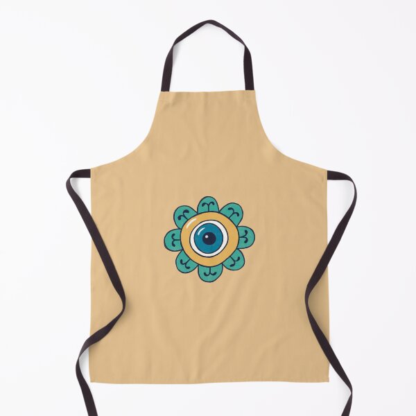 Item preview, Evil Eye - Protection Symbol Amulet Flower designed and sold by Mystic Eye Loom Studio .