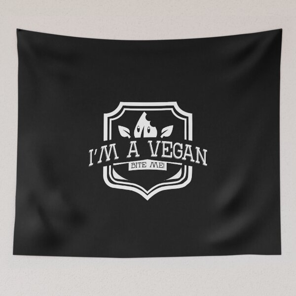 Item preview, I'm a vegan designed and sold by Nessshirts.