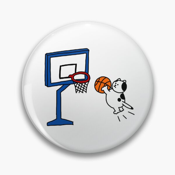 Item preview,  a Cat shooting a basketball designed and sold by superbaechoo.