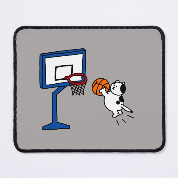 Item preview,  a Cat shooting a basketball designed and sold by superbaechoo.