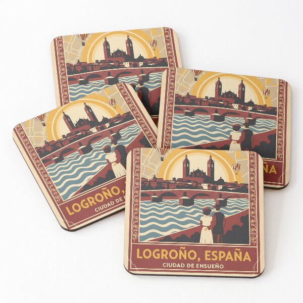 Item preview, Logroño Spain 1950s Vintage Travel Tourism designed and sold by TravelersGems.