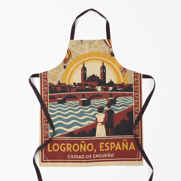 Item preview, Logroño Spain 1950s Vintage Travel Tourism designed and sold by TravelersGems.